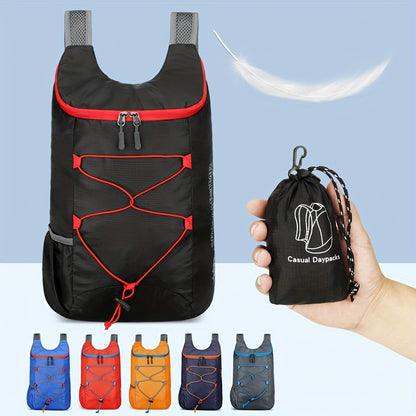 Portable Multifunctional Sports Backpack, Foldable Lightweight Waterproof