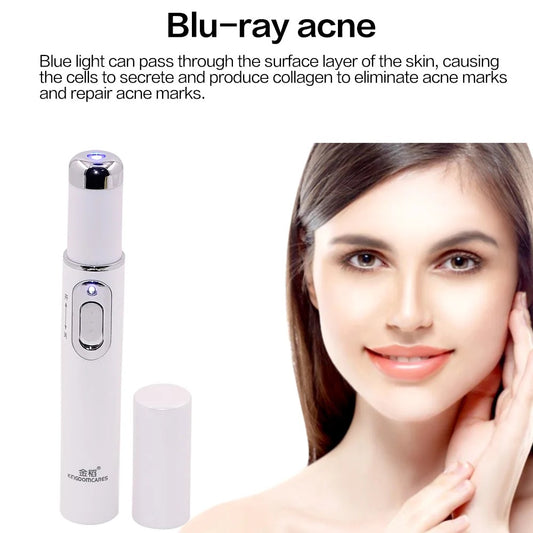 Blue Light Facial Machine Acne Wrinkle Removal Laser Pen