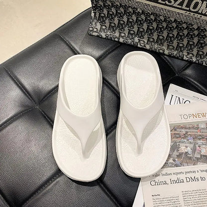 Women Men Yoga Mat Flip Flops Arch Support Non-slip Thong Sandals Summer Slippers Beach Sandals Comfortable Casual Shoes