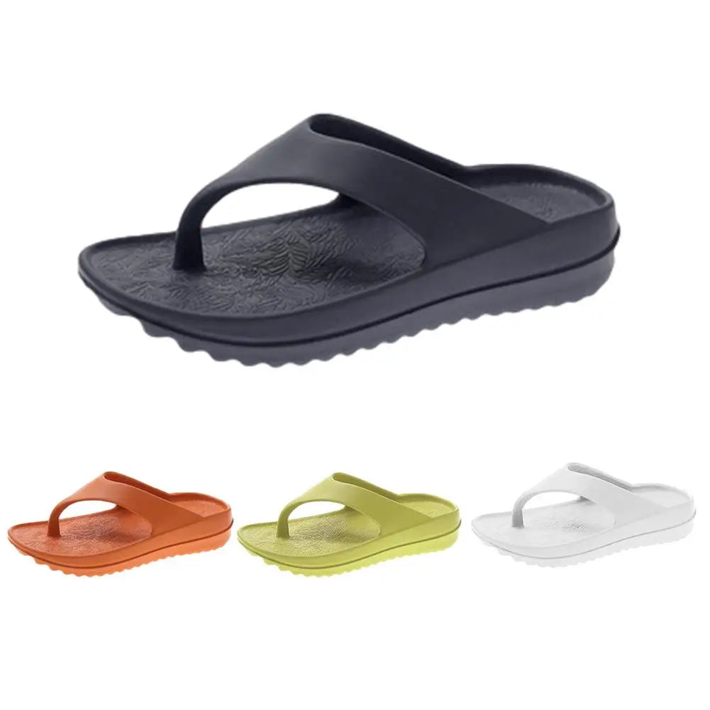 Women Men Yoga Mat Flip Flops Arch Support Non-slip Thong Sandals Summer Slippers Beach Sandals Comfortable Casual Shoes