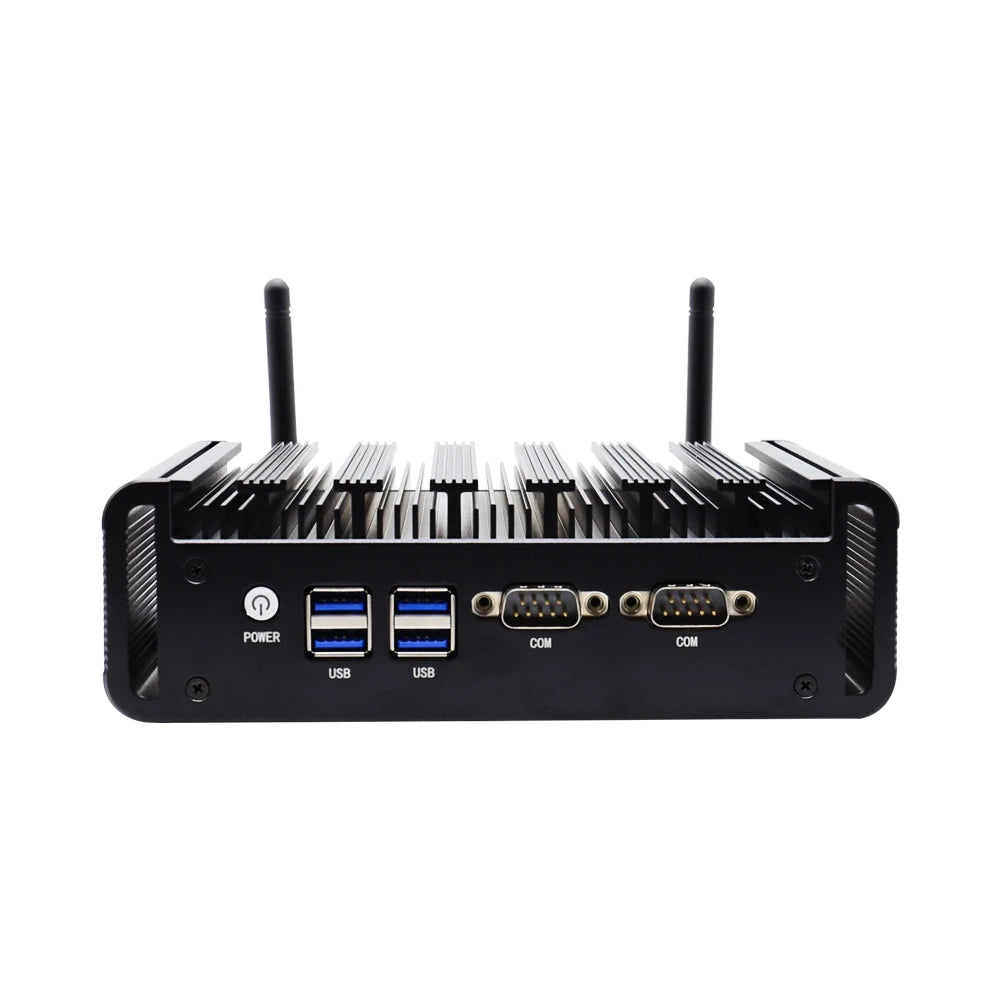 Mini Tree Cheap Fanless Industrial PC i3 5005U 8130U i5 4200U Barebone System 2*LAN 2*COM HDMI VGA 4*USB3.0 Micro Computer Host