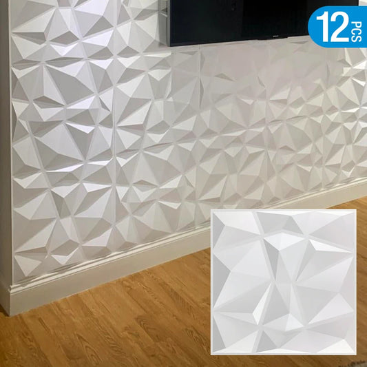 12Pcs 30x30cm Esports game 3D Wall Panel Diamond Design 3d Wallpaper non-self-adhesive 3D wall sticker 90s aesthetic room decor