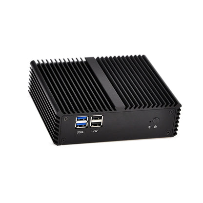 Qotom Mini PC Intel Core i3 i5 Industrial Micro PC Barebone System Dual core dual lan OPNfsense Desktop Mini Computer x86