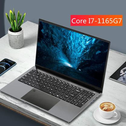 15.6 Inch Gaming Laptop i9 Intel i7 1360P 1260P NVIDIA MX550 4G IPS Fingerprint Office Ultrabook Slim Notebook Windows 11 WiFi