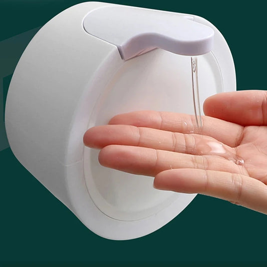 Hand Soap Dispenser Suction Cup Liquid Soap Dispenser Wall Mounted Waterproof Soap Box Press Bath Supplies Bathroom Accessories