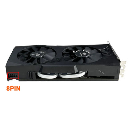 Cheapest MLLSE Graphics Card AMD Radeon RX 580 8GB 2048SP Placa De Video GDDR5 256-bit PCI Express 3.0 ×16 Desktops Gaming GPU