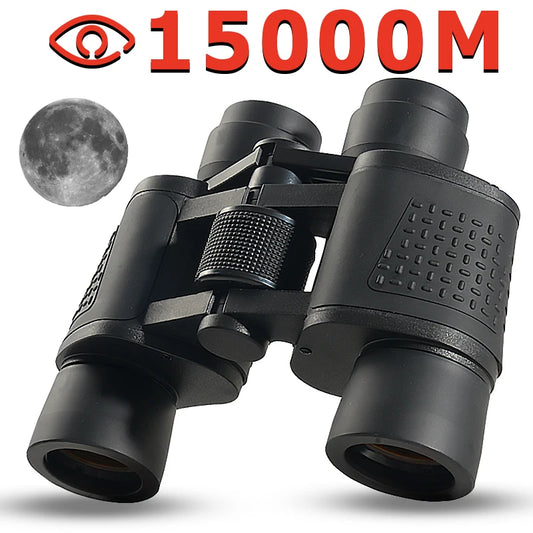 Binoculars 80X80 Long Range 15000m HD High Power Telescope Optical Glass Lens Low Light Waterproof For Hunting Sports Scope