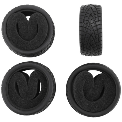 1/10 RC Car On Road Performance Rubber Racing Tire Tyre 8001 with Sponge 4pcs