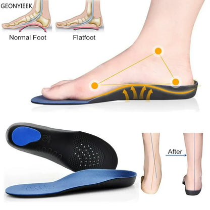 Professional Orthotic insoles EVA Adult Flat Foot Arch Support Orthopedic Insoles Shoe Cushion Insert feet Health Care foot Tool