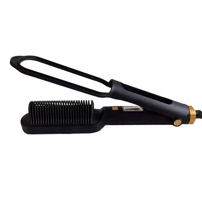 Multi- Function Hair Straightener Brush Multiple Gear Intelligent Temperature Control Electric Straightening Comb