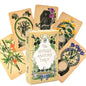 10.3*6cm The Antique Anatomy Tarots 78-Card Deck Full English Oracle Cards Divination Fate Family Party Board Game