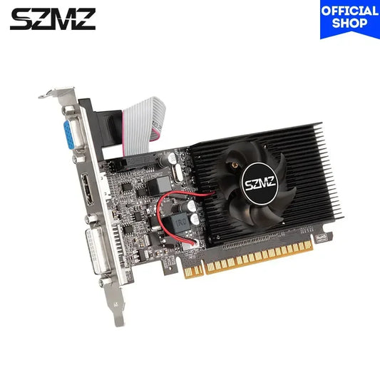 SZMZ GT 610 Video card 2GB 1GB NVIDIA GeForce GT610 low profile ddr3 graphics card