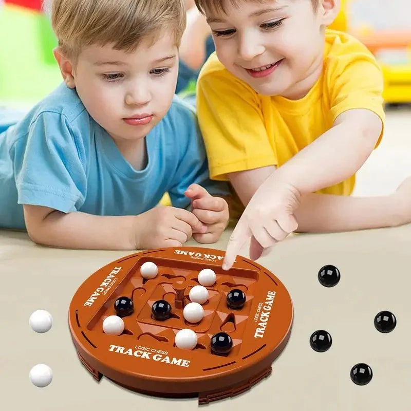 Track Logic Chess Party Board Games Family Friends Interactive Pair Battle Table Games Toys Thinking Training Toys Gift for Kids