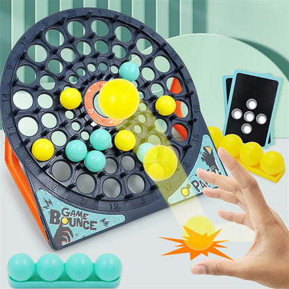 Bounce Ball Board Game Toys Multiplayer Competition Party Table Games Puzzle Toys Parent-child Interactive Ball Desktop Game Toy