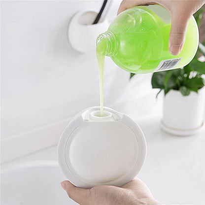 Hand Soap Dispenser Suction Cup Liquid Soap Dispenser Wall Mounted Waterproof Soap Box Press Bath Supplies Bathroom Accessories