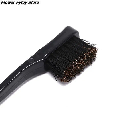 Eyebrow Grooming Tool Baby Care Double Sided Eyebrow Brush Comb Edge Control Brush Comb Hair Gel Smooth