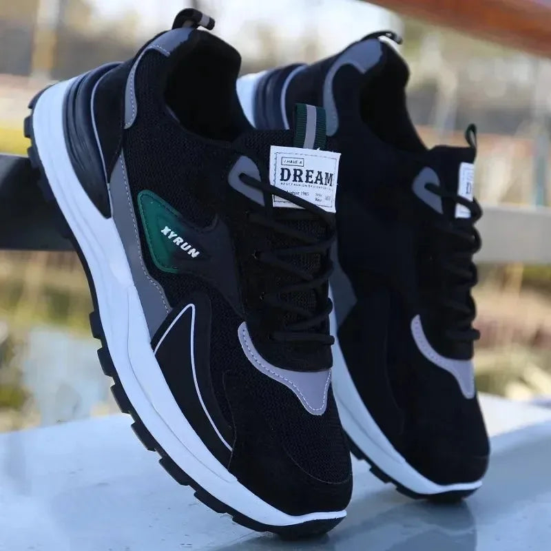 Men's Shoes Fashion Mens Sneakers 2024 Autumn New Brand Design Comfortable Soft Soled Men Running Shoes Tenis Masculino