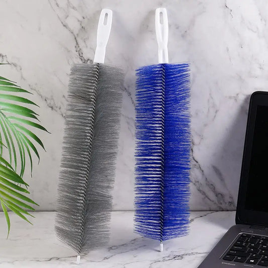 Fan Dust Removal Brush Flexible Cleaning Brush For Electric Fan Sofa And Windows Long Handle And Soft Bristles Cleaning Too W9F2