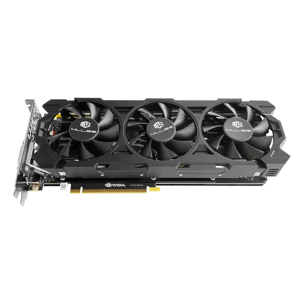 MLLSE Placa De Video NVIDIA GeForce GTX 1080 8GB GDDR5X 256-bit PCIe 3.0 x16 16nm Desktop Computer Gaming GPU New Card