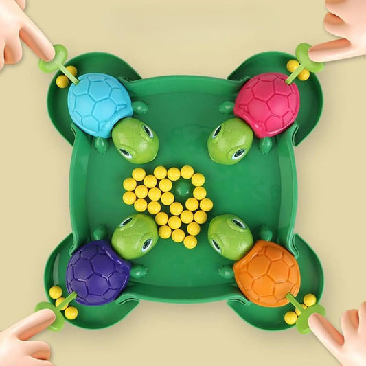 Turtle Board Games Pea Eating Table Game Kids Educational Interactive Learning Sensory Toy Party Games Children Birthday Gifts