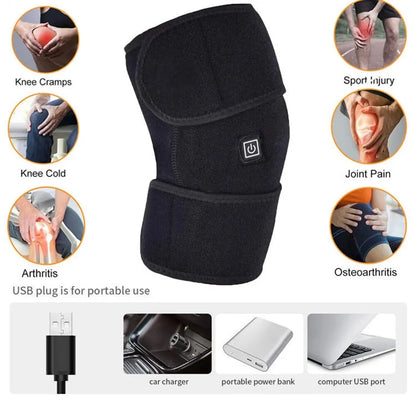 Electric Treatment for Knee Protection Tool Infrared Relieves Knee Joint Pain and Rehabilitation