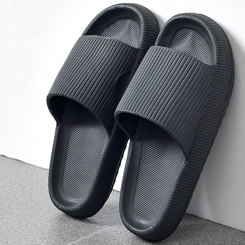 Cloud Slippers For Men Flip Flops Beach Sandals Bathroom Non-Slip Slides Men Women Slippers Indoor House Shoes Male Slipper