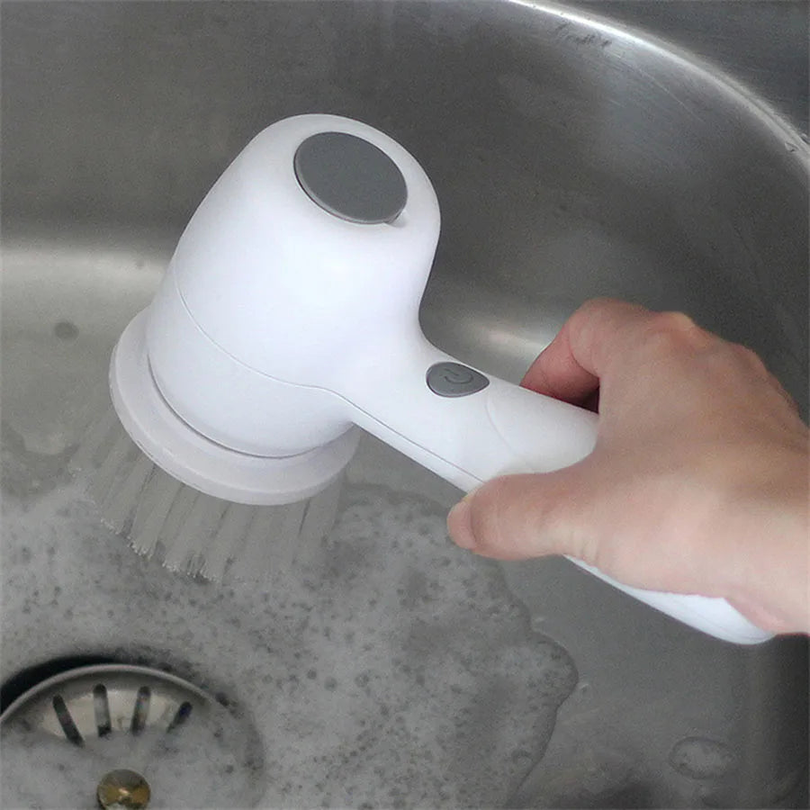 Multifunctional Electric Brush Cleaner 3 in 1 Bathroom Sink Kitchen Window Car Electric Rotating Cleaning Brush