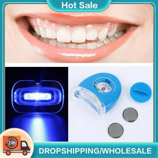 1PC Blue Teeth Whitening Light Mini LED Personal Portable Teeth Whitening Lamp Tooth Oral Care Tools