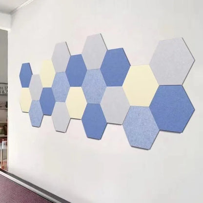 Sound Proof Wall Panels 3Pcs Noise Pared 15cm Hexagon Acoustic Panel Home Decorative For Gaming Room Decoration Insulation