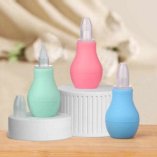 Simple Silicone Baby Nasal Aspirator Sucker Cleaner Nose Wash Anit Backflow Snot Cleaner