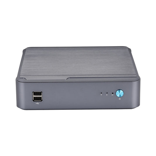 Qotom Mini PC Q71200S 12th 13th Gen Core i3 i5 i7 CPU H610 Chipset Barebone NUC Desktop Office Fan