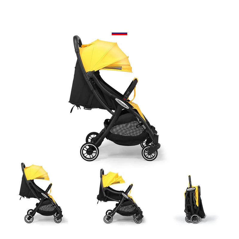 2024 New Lightweight baby stroller travel carry on stroller Portable foldable baby carrige pram trolley Pushchair For Newborn