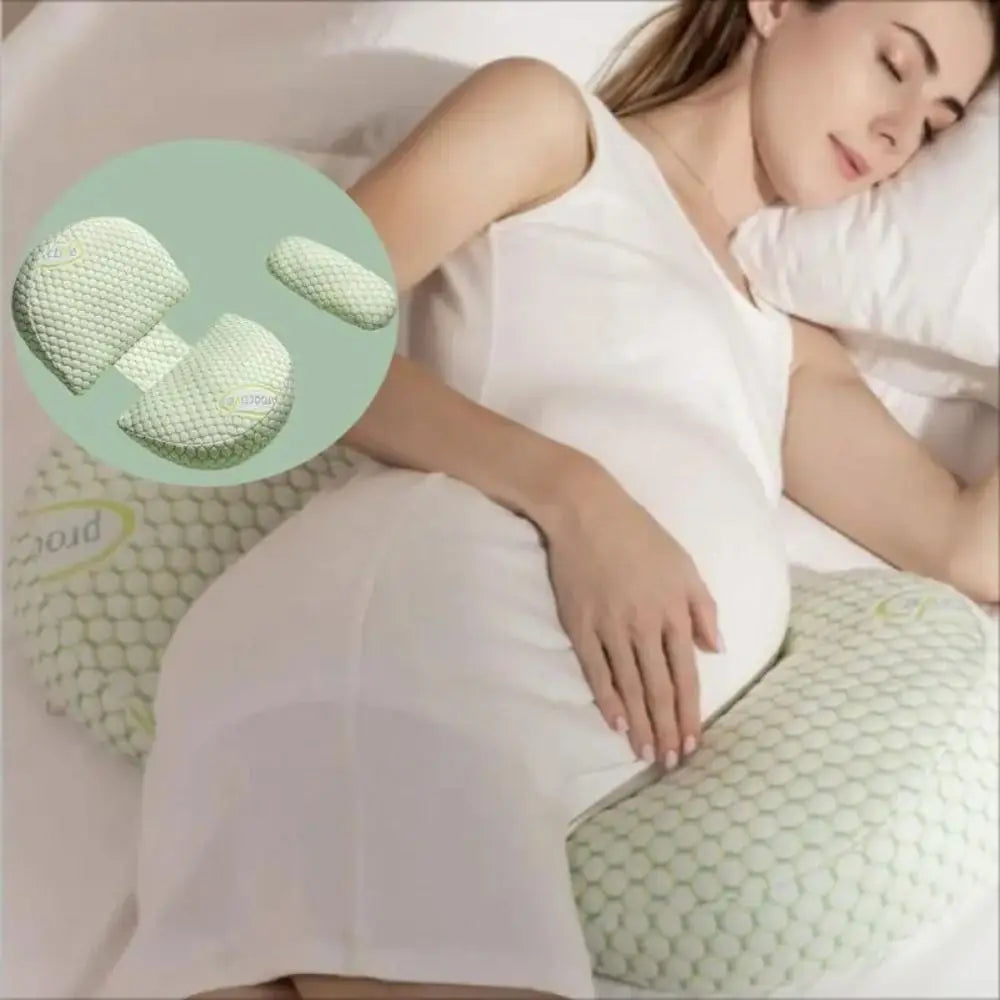 New Multifunctional Maternity Pillow Side Sleep U-shaped Pregnant Pillow Pure Cotton Abdominal Support Pillow