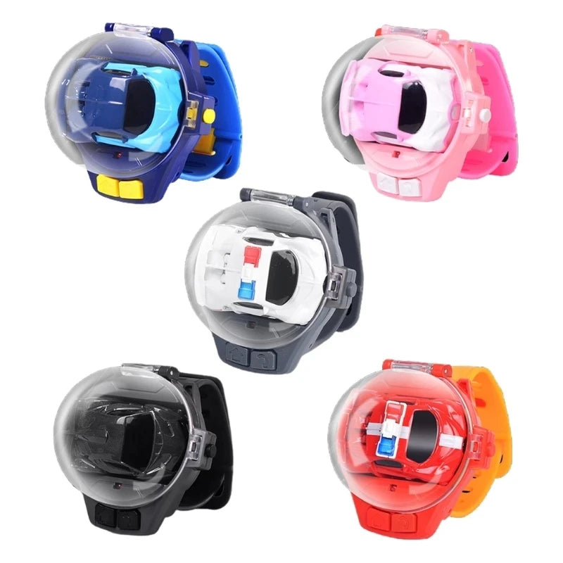 Mini Watch Control Car Cute RC Car Accompany with Your Kids Gift for Boys Kids on Birthday ChristmasWatch RC Car Toy