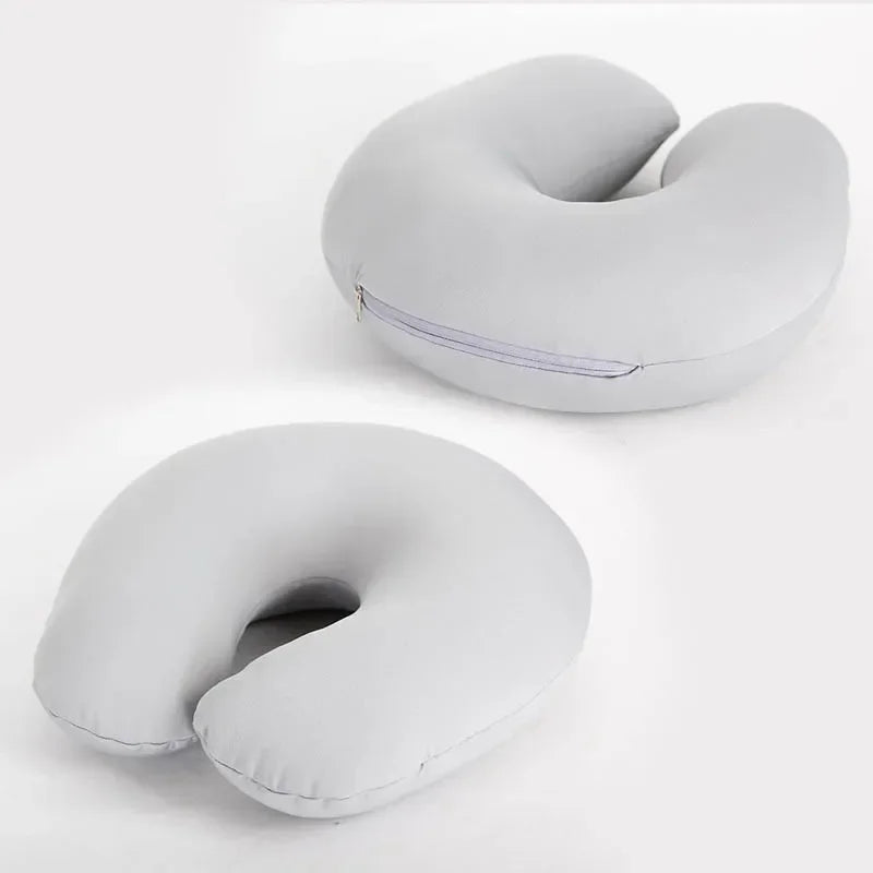 Neck Pillow Car Office Nap Headrest Nackenkissen Deformable U-shape Travel Pillows  Airplane Penguins Cushion Plush Toy