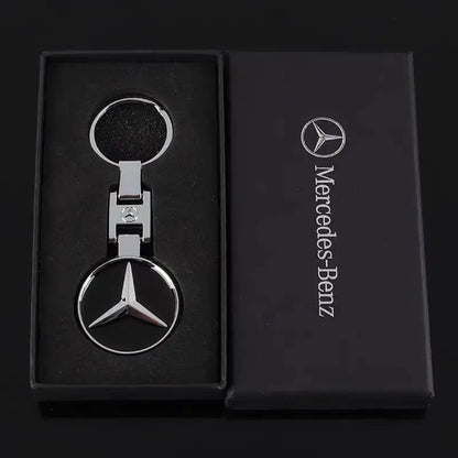 3D Metal Car Key Chain Keyring Pendant Auto Interiors Accessories For Mercedes Benz W203 W206 W220 W205 W211 W212 W201 W210 W108