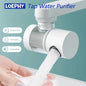 LOEPHY Faucet Filter Splash Proof Tap Water Purifier Filtration And Pressurization 720 Degree Rotating Universal Extension Nozzl