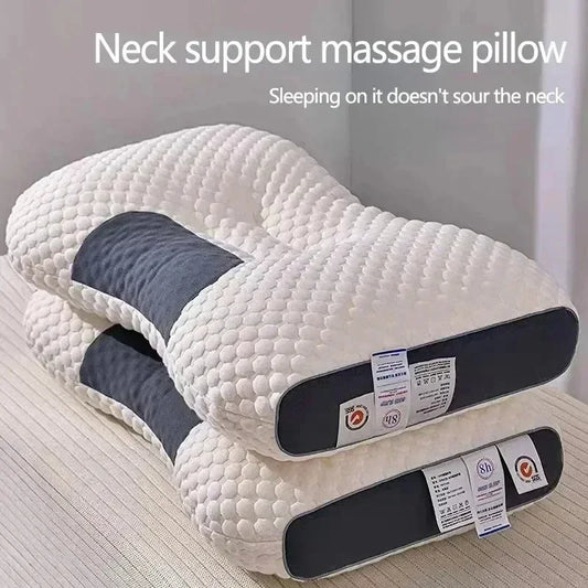 New Sleeping Pillows Non-deformable and Non-Collapsing Neck Orthopedic Pillow Sleep Aid SPA Pillow Massage Pillow Secret Pillow