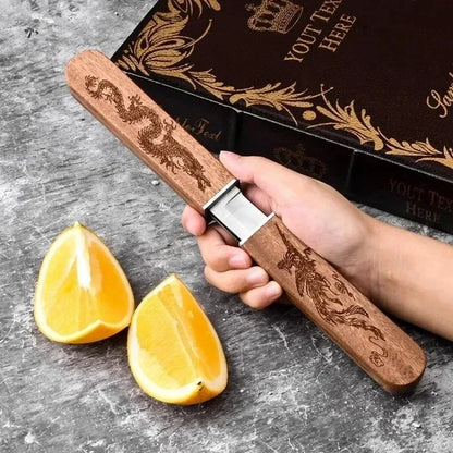 Sharp high hardnessDragon and Phoenix double knife, portable outdoor camping knife, householdfruitknifetacticalknifepocket knife