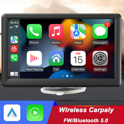 7inch Car Radio Automotive multimedia Wireless Apple Carplay Android Auto Touch Screen car intelligent systems 4.3 inch reverse