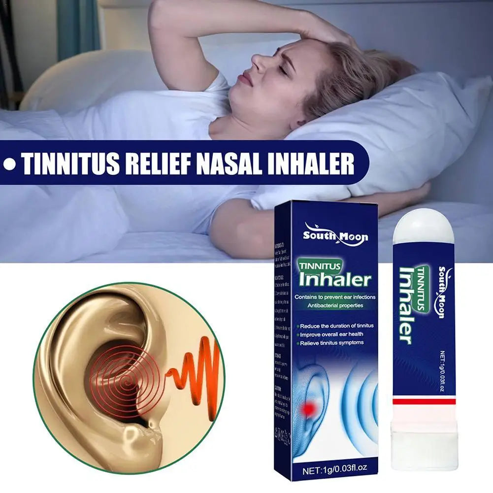 Ear Ringing Relief Treatment Inhaler Relieve Deafness Tinnitus Itching Earache Ear Hard Hearing Treatment Health Care