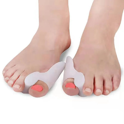 1 Pair Toe Straighteners Gel Toe Separators Correctors Dancers Yogis Athletes Treatment Adjuster Feet Pads Stretchers Care Tools