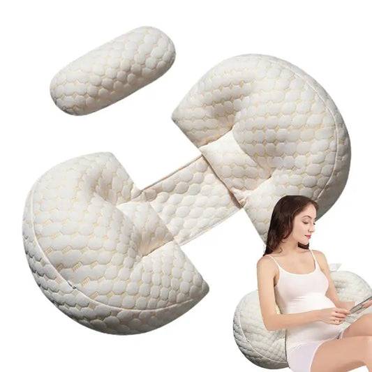 Body Pillow For Pregnant Women U-Shaped Pregnant Pillow Lumbar Cushion Belly Support Ergonomic Maternity Pillow Pregnancy