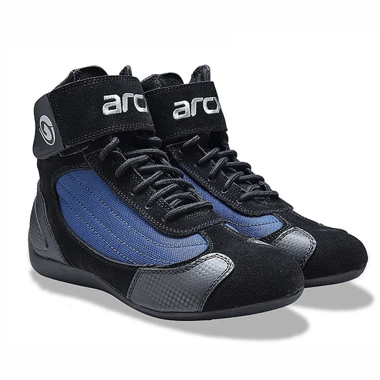 ARCX Motorcycle real Cow Leather shoes motorbike racing boots chopper Feet protective ankle Protection Moto boot 4 Seasons