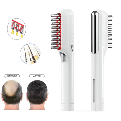 Hair Growth Head Massage Comb Liquid Guide Skin Care Scalp Oil Applicator Medicine Brushes Woman Relaxation Treatment Hairbrush