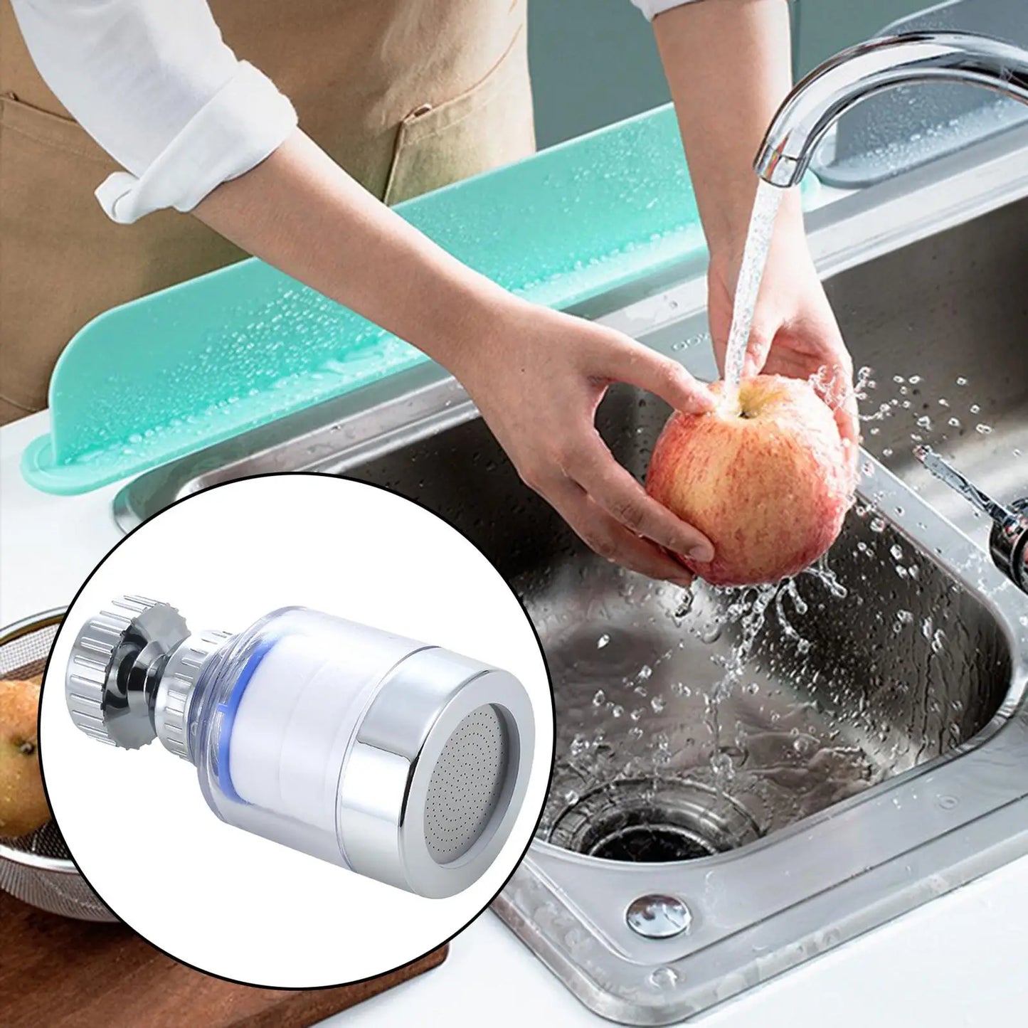 Kitchen Faucet Water Filter Reduces Water Saving Water Filtration