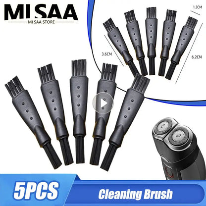 5PCS/Pack Razor Black Cleaning Brush Electric Shaver Head Plastic Brush Men High Quality Durable Electric Shaving Accessories