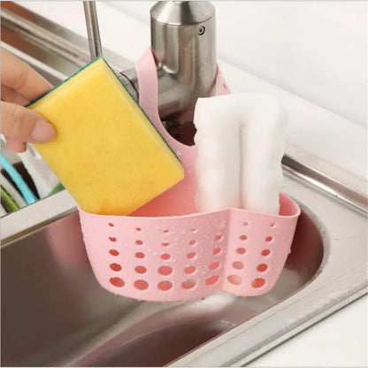 Soap Sponge Sink Shelf Racks Reusable Adjustable Baskets for Organizing Kitchen Bathroom Hanging Storage Basket Kitchen Items