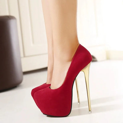 NEW Women's Stiletto Sexy High Heels Shoes Women Black Pumps Spring Casual Shoes Female High Heels Weding Shoes Plus Size Pumps