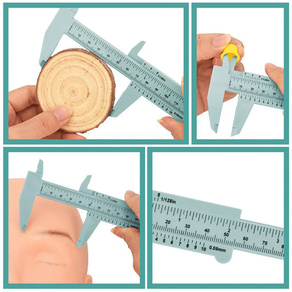 Sliding Ruler Pocket Calipers for Accurate Measurements and Convenient Portability Must Have Tool for Precision Work